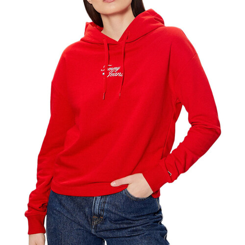 Kleidung Damen Sweatshirts Tommy Hilfiger DW0DW15410 Rot