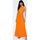 Kleidung Damen Kleider Only 15296887 PONTA-ORANGE PEPPER Orange