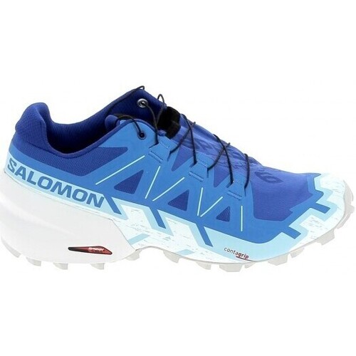 Schuhe Herren Laufschuhe Salomon Speedcross 6 Bleu Blau