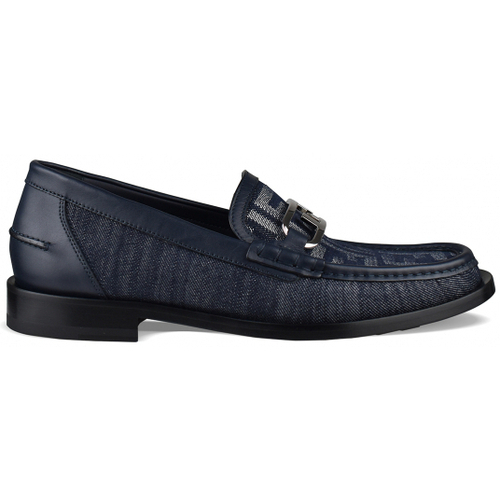 Schuhe Herren Slipper Vintage  Blau