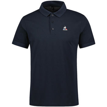 Kleidung Herren T-Shirts & Poloshirts Le Coq Sportif Ess Polo Ss N°2 Blau