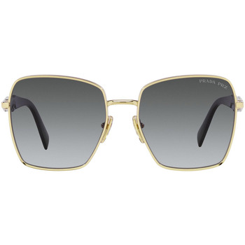 Prada Damen-Sonnenbrille PR64ZS ZVN5W1 Polarisiert Gold