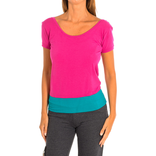 Kleidung Damen T-Shirts & Poloshirts Zumba Z1T00321-ROSA Violett