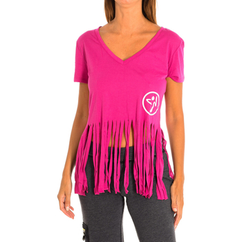 Kleidung Damen T-Shirts & Poloshirts Zumba Z1T00371-ROSA Violett