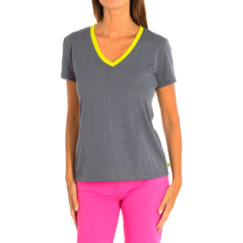 Kleidung Damen T-Shirts & Poloshirts Zumba Z1T00506-GRIS Multicolor