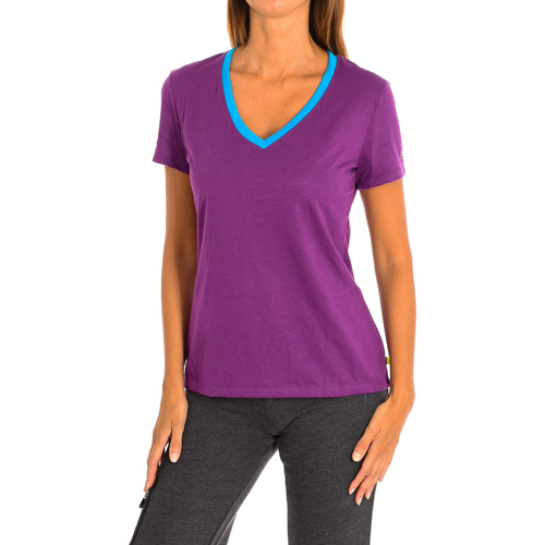 Damen ! - & | Spartoo.de - Zumba Poloshirts 17,00 Versand € Kleidung T-Shirts Violett Z1T00506-LILA Kostenloser