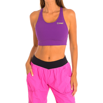 Kleidung Damen T-Shirts & Poloshirts Zumba Z1T00507-LILA Violett