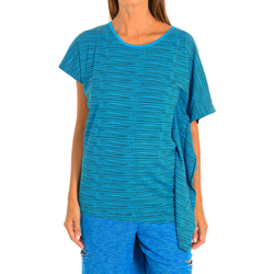 Kleidung Damen T-Shirts & Poloshirts Zumba Z1T00682-AZUL Blau
