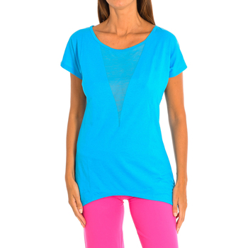 Kleidung Damen T-Shirts & Poloshirts Zumba Z1T00683-AZUL Blau