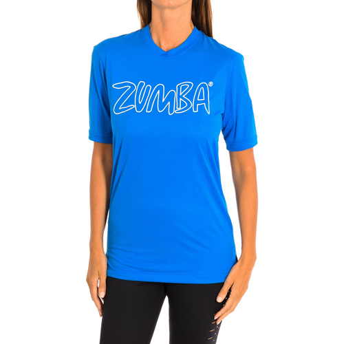 Kleidung Damen T-Shirts & Poloshirts Zumba Z2T00153-AZUL Blau