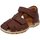 Schuhe Jungen Sandalen / Sandaletten Bisgaard Schuhe Anni 71265-1207 Braun