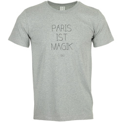 Kleidung Herren T-Shirts Civissum Paris Ist Magik Tee Grau