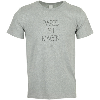 Kleidung Herren T-Shirts Civissum Paris Ist Magik Tee Grau