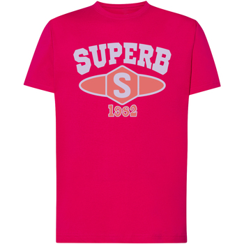 Kleidung Herren T-Shirts Superb 1982 SPRBCA-2201-PINK Rosa