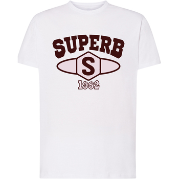 Kleidung Herren T-Shirts Superb 1982 SPRBCA-2201-WHITE Weiss