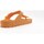 Schuhe Damen Hausschuhe Birkenstock Ciabatte  Gizeh Eva Orange