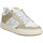 Schuhe Damen Sneaker Semerdjian Chita Cuir Glitter Femme Blanc Platine Weiss
