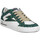 Schuhe Damen Sneaker Semerdjian Noubar Cuir Glitter Femme Blanc Vert Weiss
