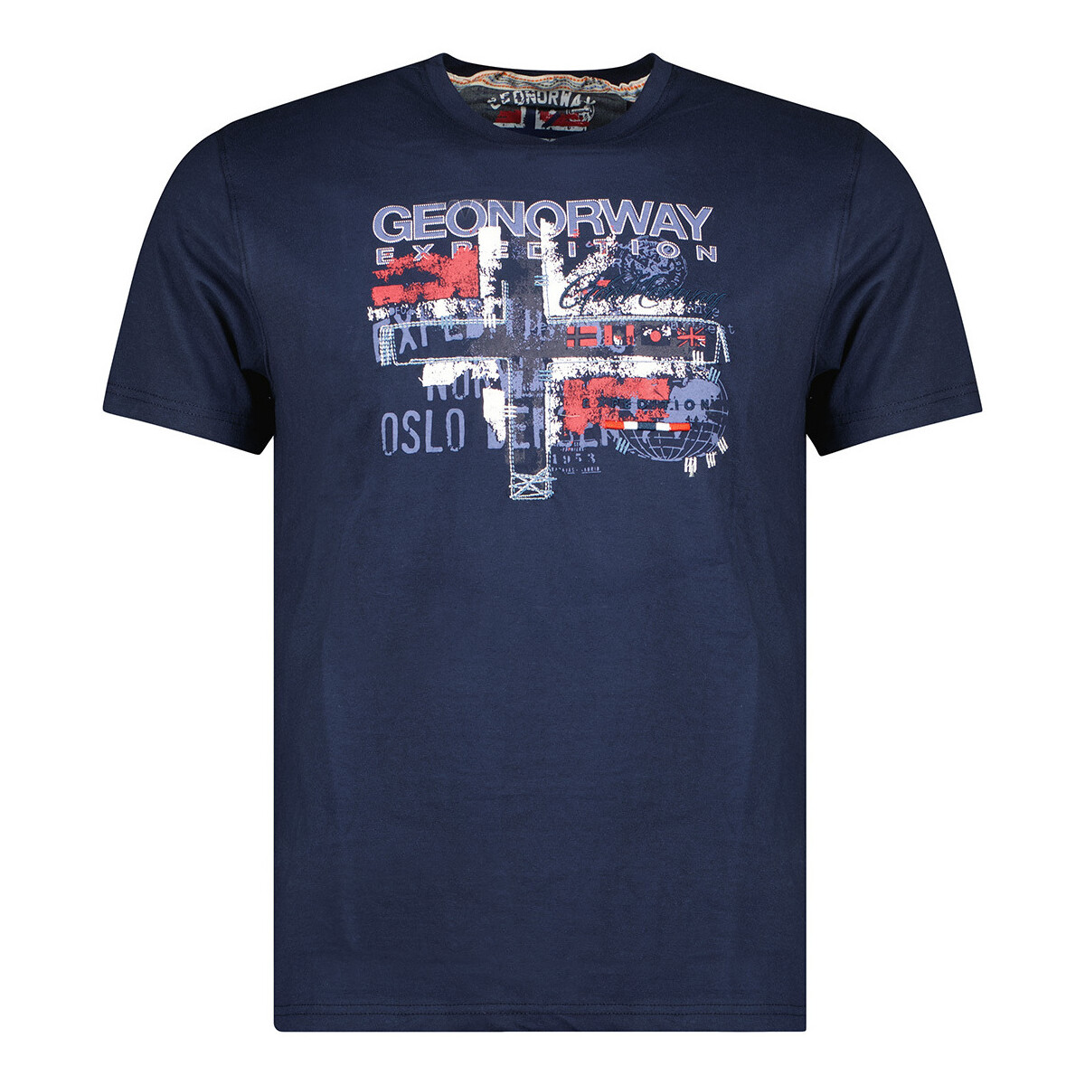 Kleidung Herren T-Shirts Geo Norway SU1325HGN-NAVY Blau