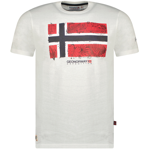 Kleidung Herren T-Shirts Geo Norway SW1239HGNO-WHITE Weiss