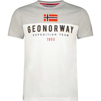 Geographical Norway  T-Shirt SW1276HGNO-BLACK-GREY