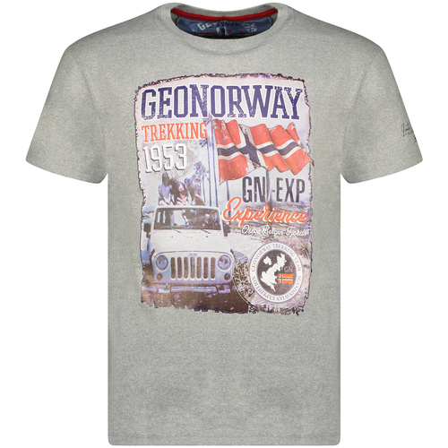 Kleidung Herren T-Shirts Geo Norway SW1959HGNO-BLENDED GREY Grau