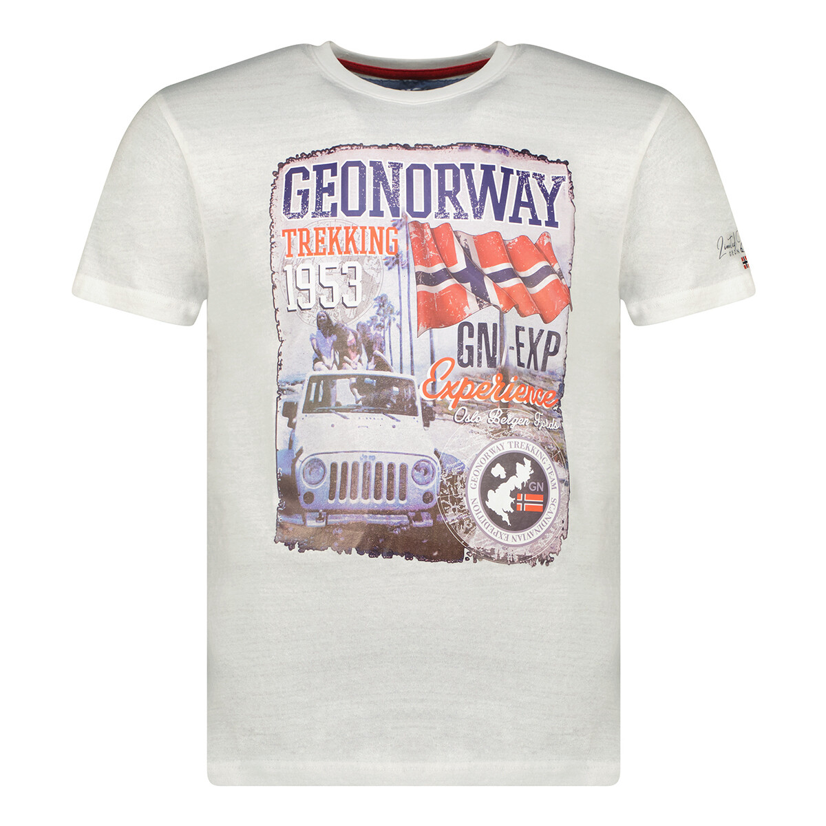 Kleidung Herren T-Shirts Geo Norway SW1959HGNO-WHITE Weiss