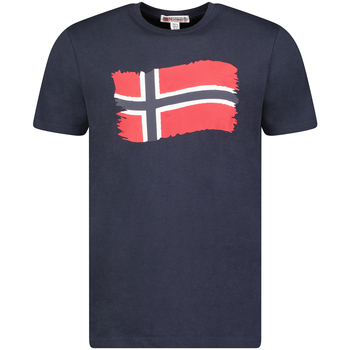 Kleidung Herren T-Shirts Geographical Norway SX1078HGN-NAVY Blau
