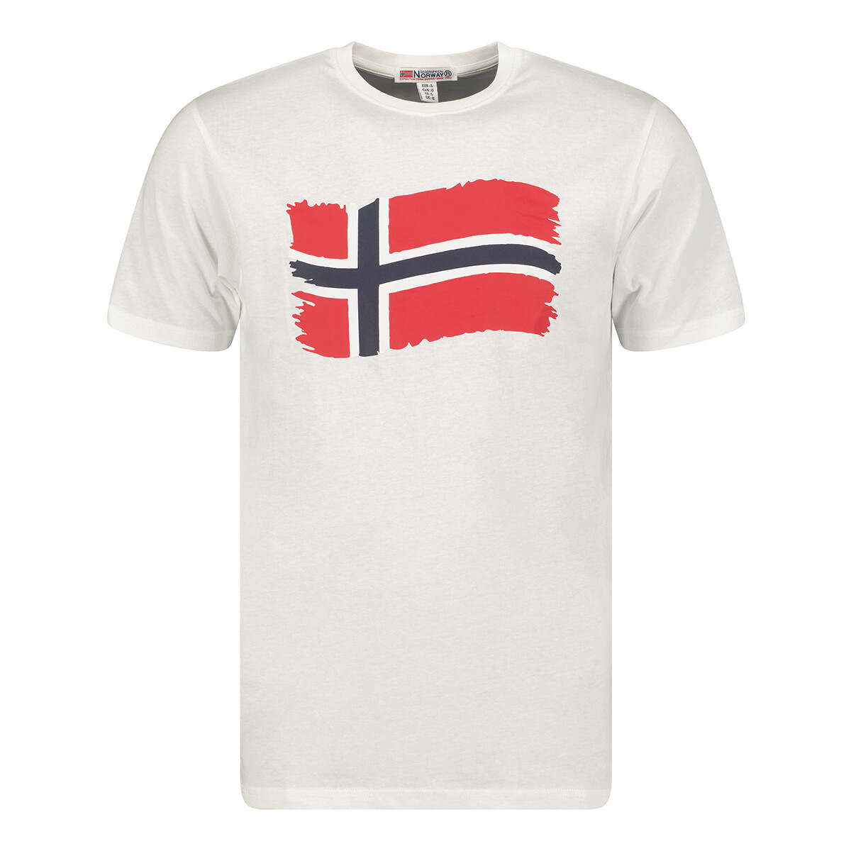 Kleidung Herren T-Shirts Geographical Norway SX1078HGN-WHITE Weiss