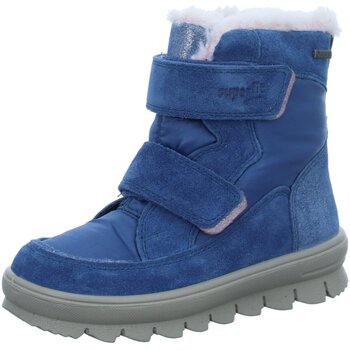 Schuhe Mädchen Stiefel Superfit Klettstiefel Flavia 1-000218-7010 Blau