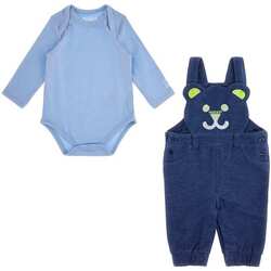 Kleidung Jungen Kleider & Outfits Guess H3YW09J1311 Blau