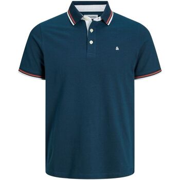 Kleidung Herren T-Shirts & Poloshirts Jack & Jones 12136668 PAULOS-SAILOR BLUE Blau