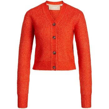 Kleidung Damen Pullover Jjxx 12243654 REGINA CARDIGAN-POINCIANA Rot