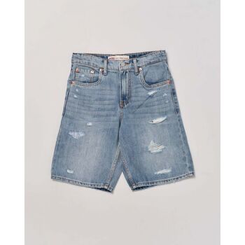 Kleidung Kinder Shorts / Bermudas Levi's 9EH309 LOOSE SHORT-M8I SALINAS BOXER Blau