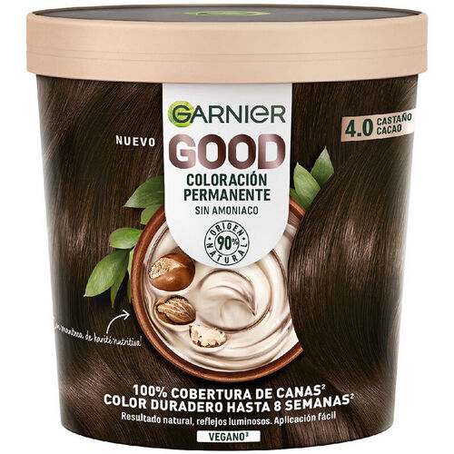 Beauty Haarfärbung Garnier Good Coloración Permanente 4.0 Castaño Cacao 