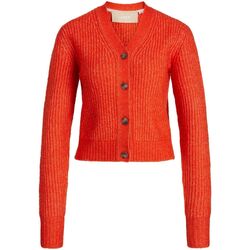 Kleidung Damen Pullover Jjxx 12243654 REGINA CARDIGAN-POINCIANA Rot