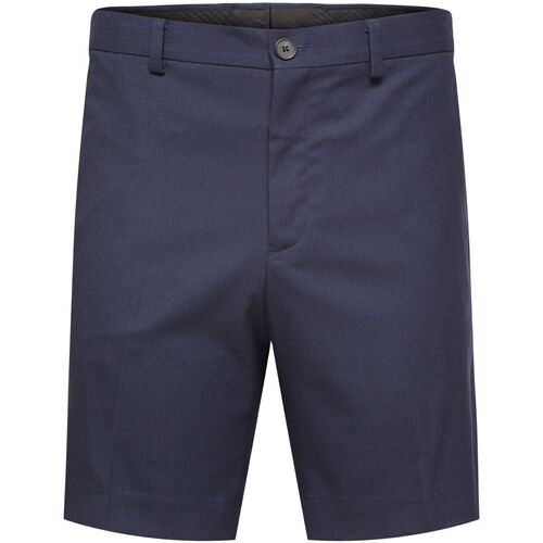 Kleidung Herren Shorts / Bermudas Selected 16088510 ADAM-NAVY BLAZER Blau