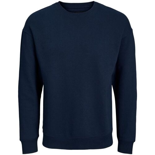 Kleidung Herren Sweatshirts Jack & Jones 12208182 CREW NECK-NAVY BLAZER Blau
