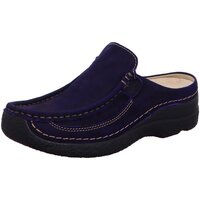 Schuhe Damen Pantoletten / Clogs Wolky Pantoletten Roll Slide 0620213-600-206 Blau