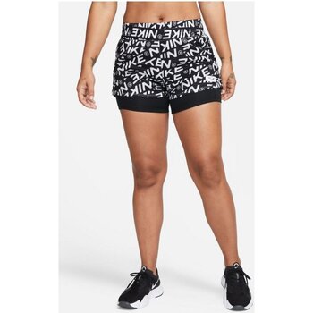 Kleidung Damen Shorts / Bermudas Nike Sport Dri-FIT One Mid-Rise 3 DX0090-025 Grau