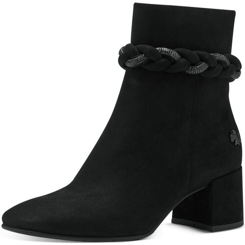 Schuhe Damen Stiefel Marco Tozzi Stiefeletten Women Boots 2-85307-41/001 Schwarz