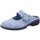 Schuhe Damen Hausschuhe Finn Comfort Arlberg 06560-482214 sky Doublefilz 06560-482214 Blau