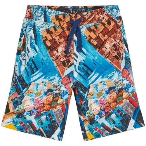 Kleidung Kinder Shorts / Bermudas Guess L3GD00 KA6R3 Multicolor