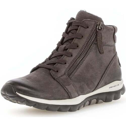 Schuhe Damen Low Boots Gabor 36.868.39 Grau