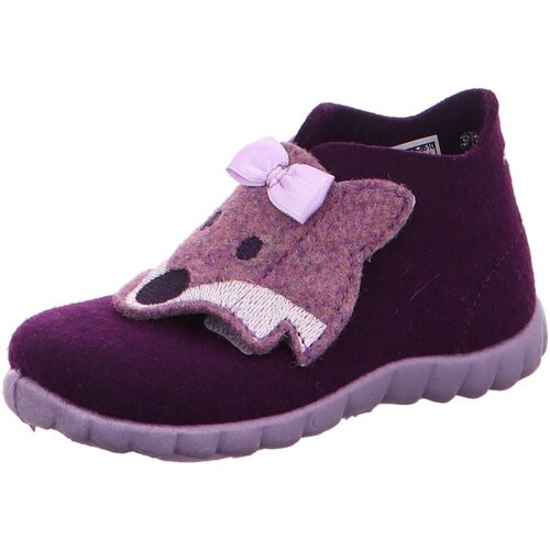 Schuhe Mädchen Babyschuhe Superfit Maedchen Hausschuh Textil HAPPY 1-800295-8510 Violett