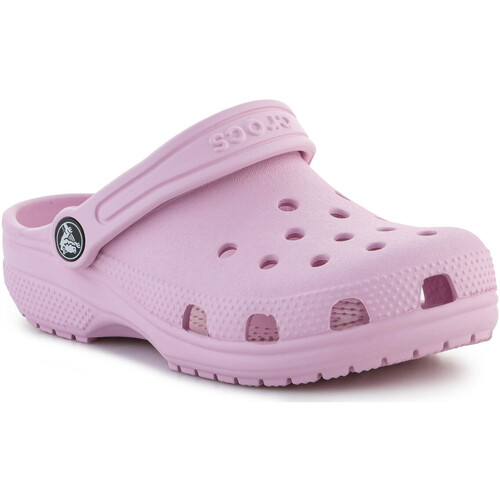 Schuhe Mädchen Sandalen / Sandaletten Crocs CLASSIC KIDS CLOG 206991-6GD Rosa