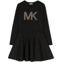 Kleidung Mädchen Maxikleider MICHAEL Michael Kors R12169 Schwarz