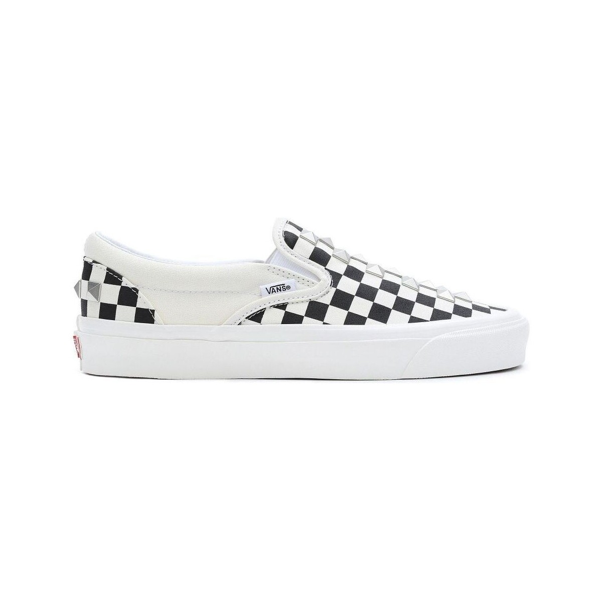 Schuhe Herren Sneaker Vans CLASSIC SLIP-ON - VN0A7Q58KIG1-WHITE/BLACK Weiss