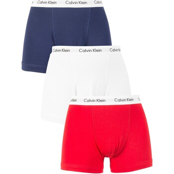 Unterwäsche Herren Boxershorts Calvin Klein Jeans 3 Packungsstämme Multicolor