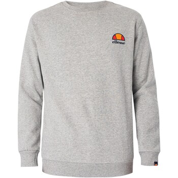 Kleidung Herren Sweatshirts Ellesse Diveria linkes Kasten-Logo-Sweatshirt Grau